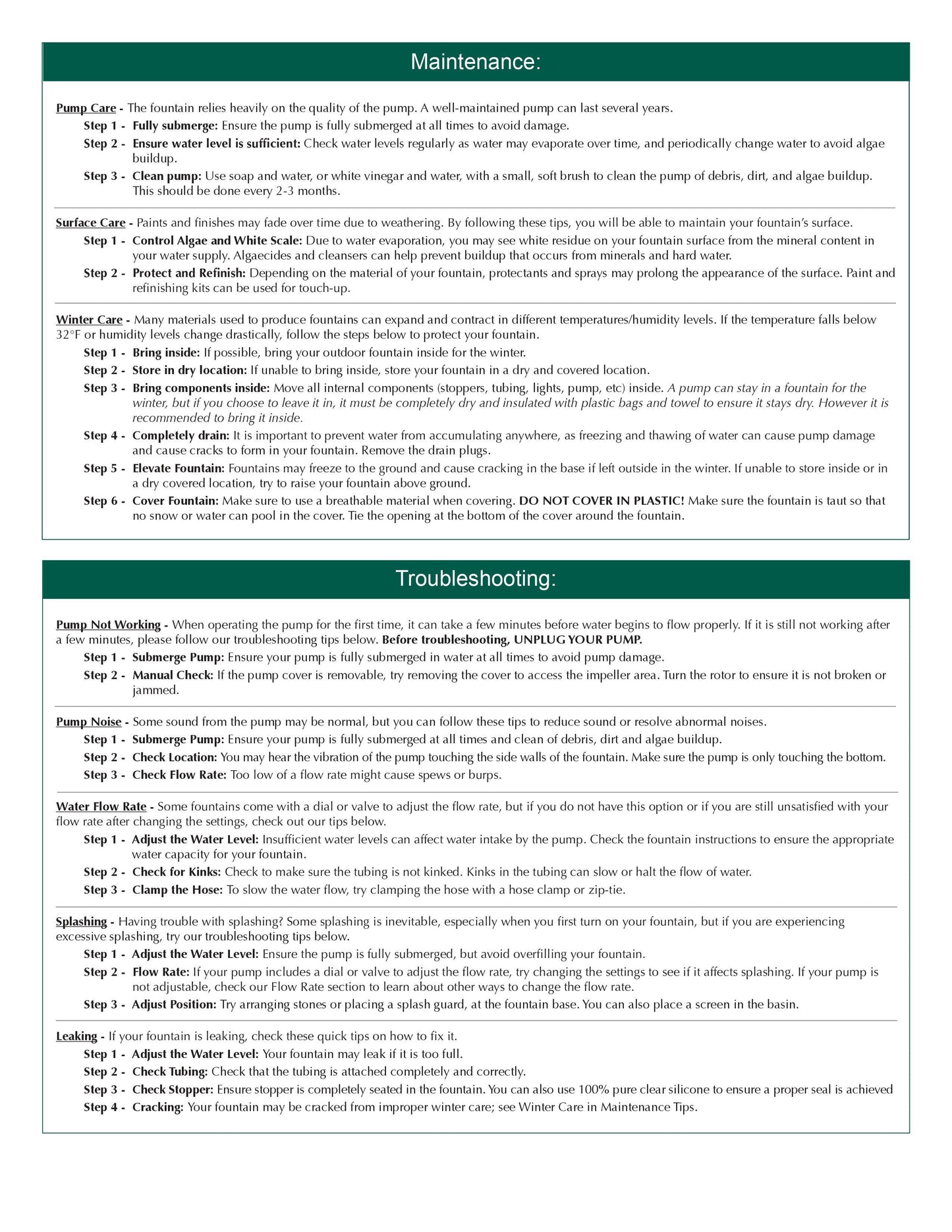 Campania International Rumba Fountain, Tall - Riviera Blue