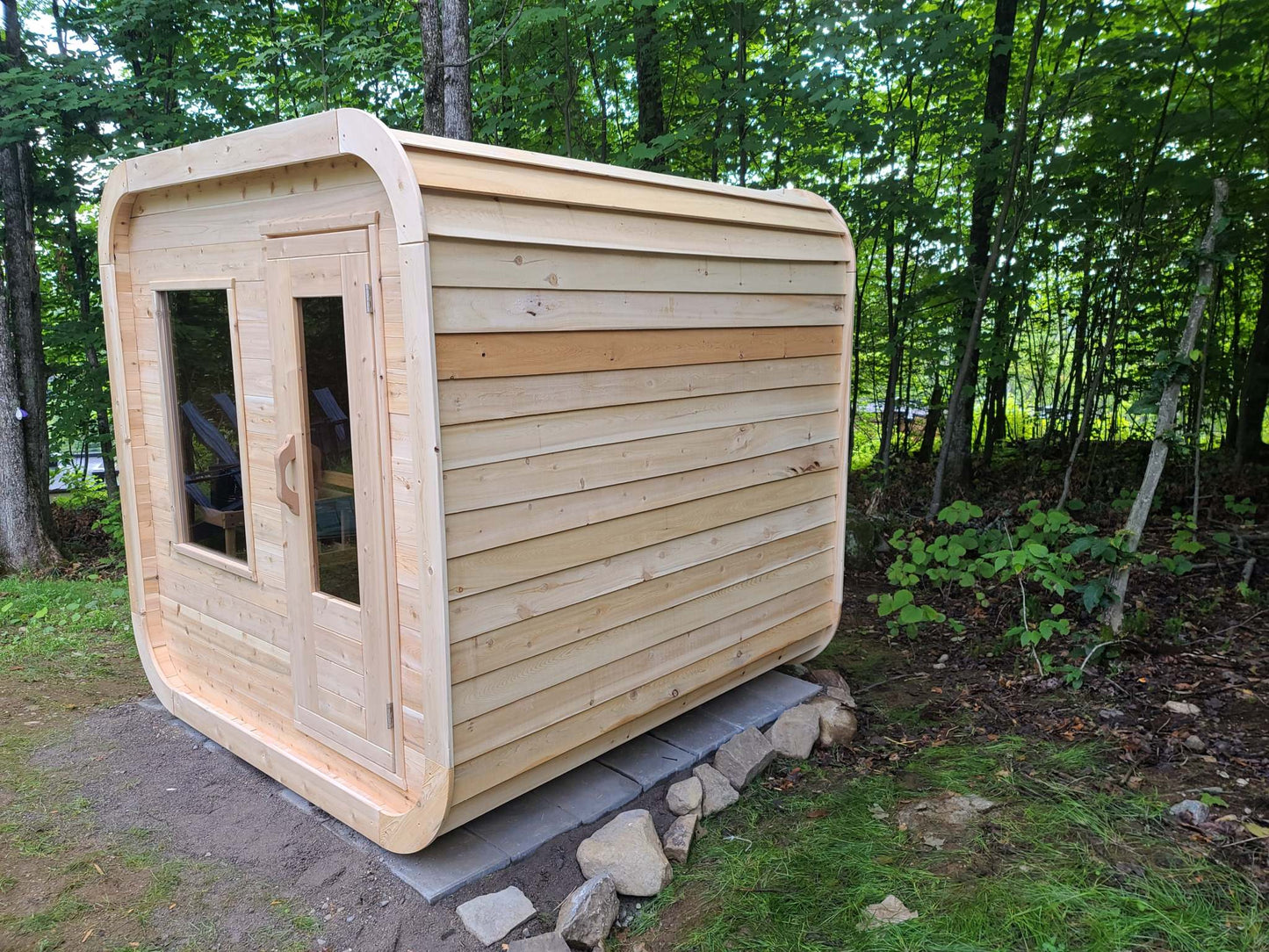 4 Person Cube Sauna - Luna
