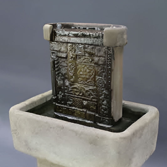 Fiore Mosaic Concrete Wall Fountain - #2095