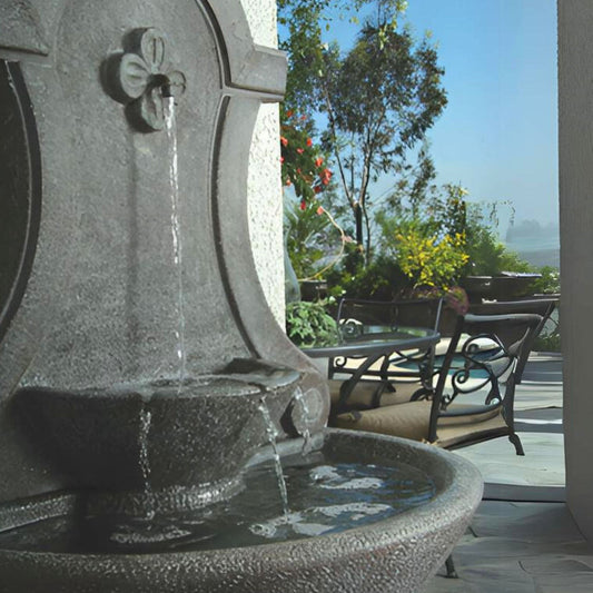 Fiore Concrete Wall Fountain