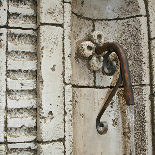 Fiore Champagne Concrete Wall Fountain - #205