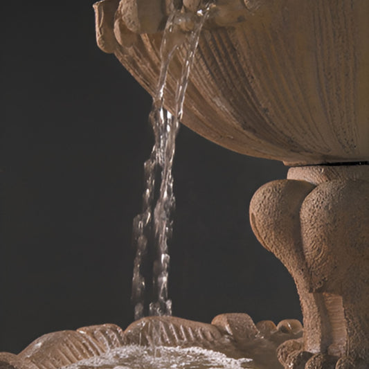 Fiore Vesuvio 3-Tier Concrete Fountain - #2080FM