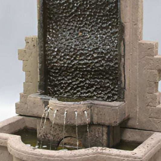 Fiore Tranquility Concrete Wall Fountain - #LG136