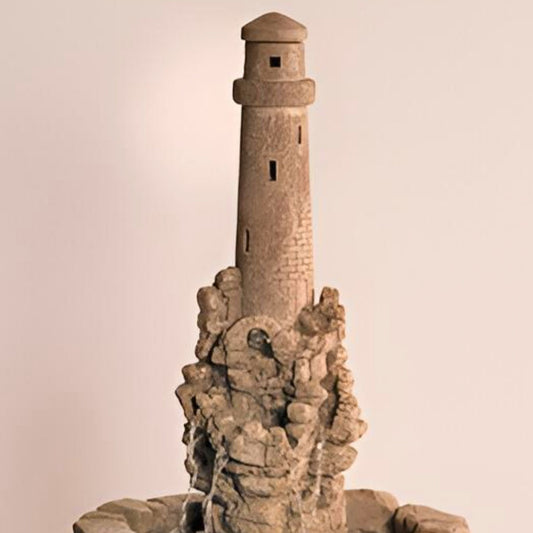 Fiore Lighthouse on Cliff Concrete Fountain - #277