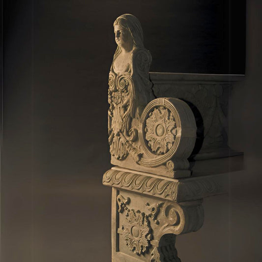 Fiore Euronetian Concrete Garden Bench