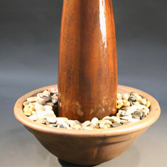 Fiore Srone 64" Milan Concrete Jug Fountain - #2151