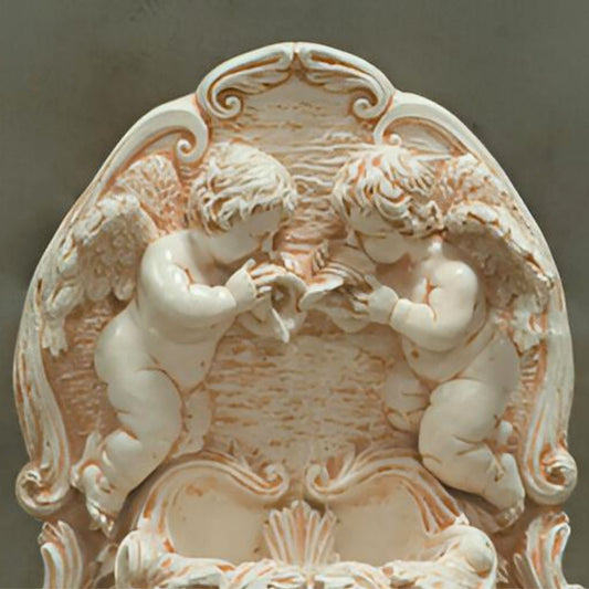 Fiore Angel Hanging Concrete Wall Fountain