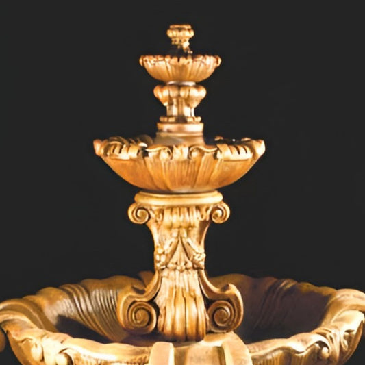 Fiore Vesuvio XL 3-Tier Concrete Fountain - #2080FLS