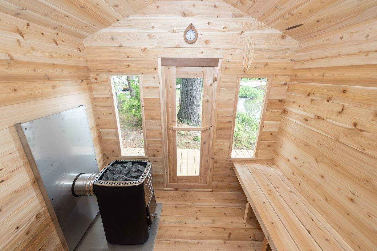 6 Person Cabin Sauna - Georgian