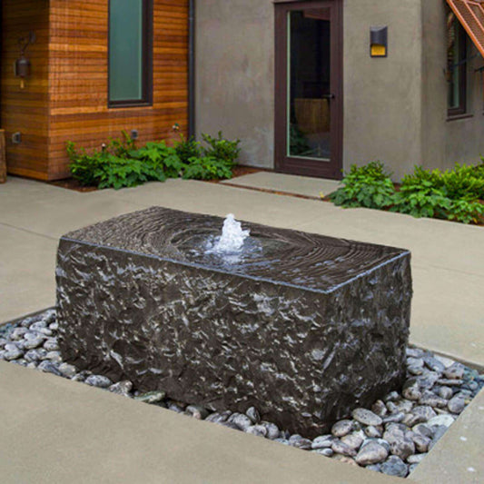 Blue Thumb Basalt Block "Shizukesa" Fountain - Complete Kit