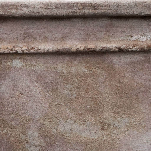 Campania International Antico Square Planter in Antico Terra Cotta set of 3