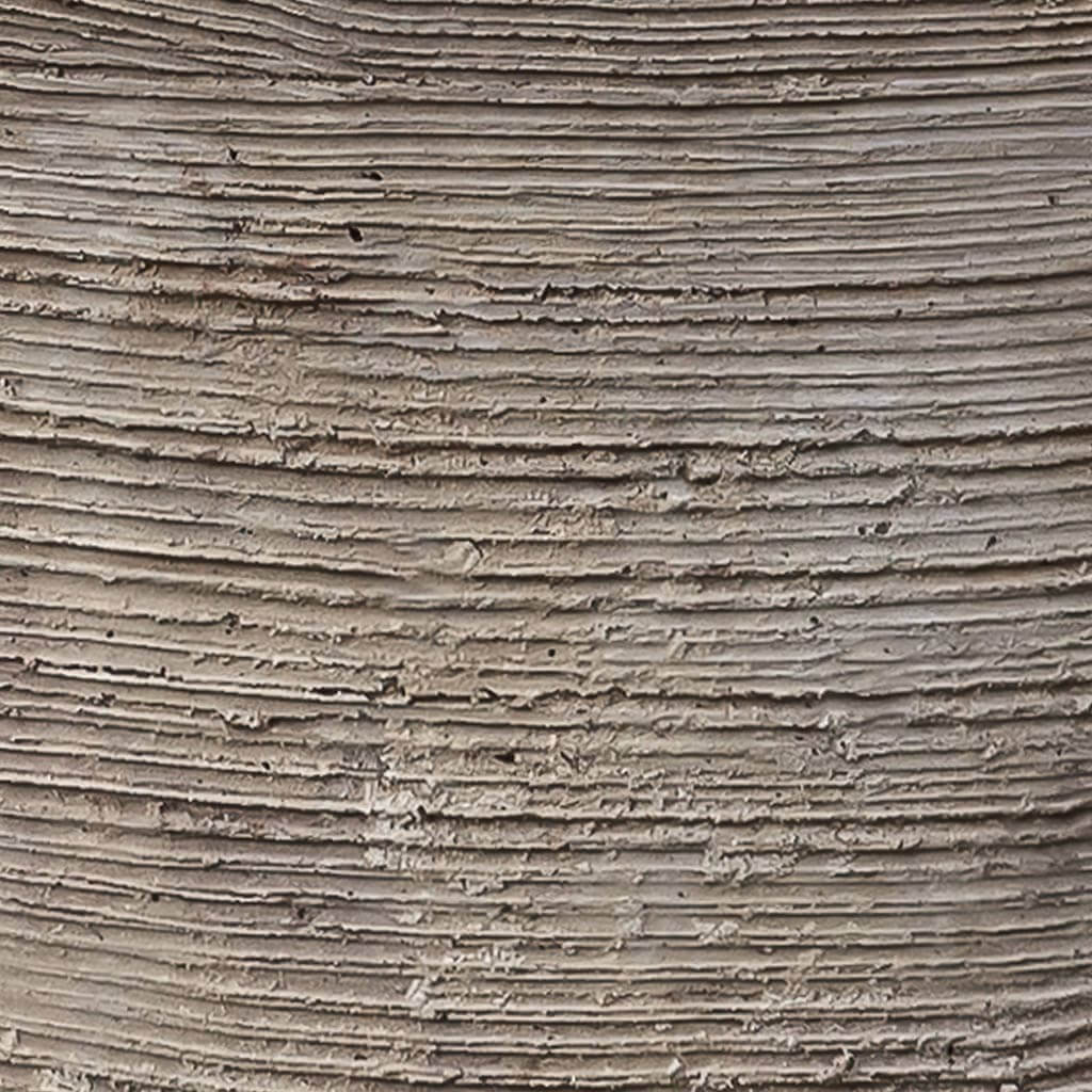 Campania International Sgraffito Low Planter in Antico Terra Cotta