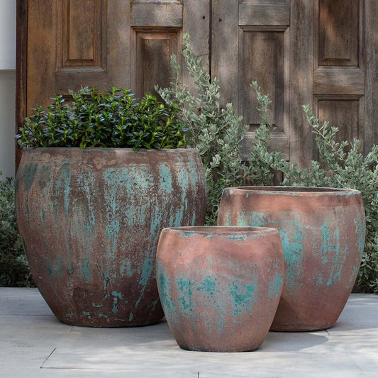 Campania Cove Planter Nested Set of 3 | Vicolo Antico Collection