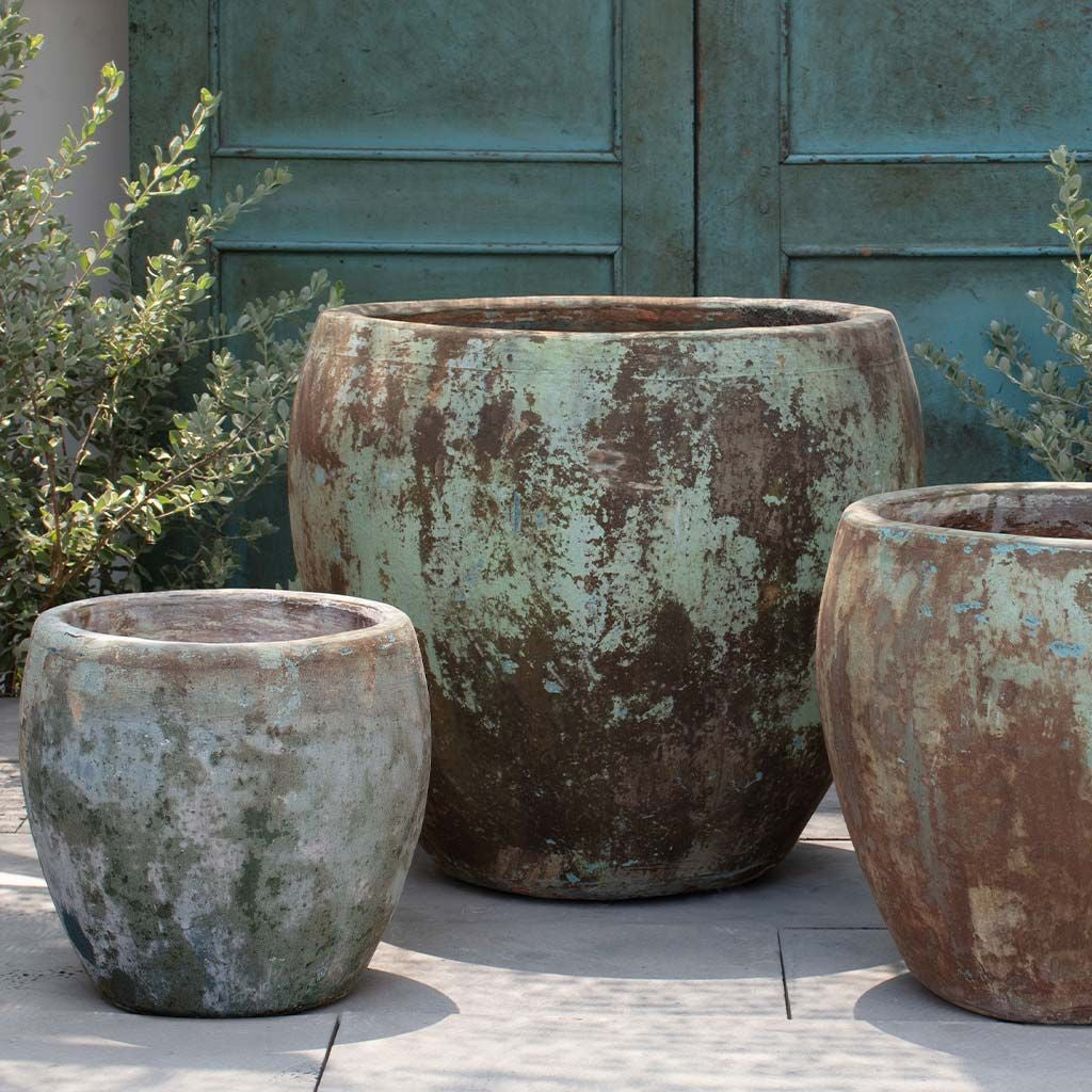 Campania Cove Planter Nested Set of 3 | Vicolo Antico Collection