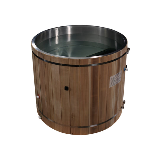 Dynamic Cold Therapy Barrel Cold Plunge (Stainless Steel)