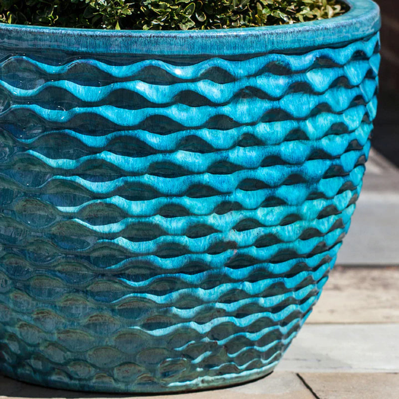 Campania Honeycomb Planter Nested Set of 4 | Glazed Collection