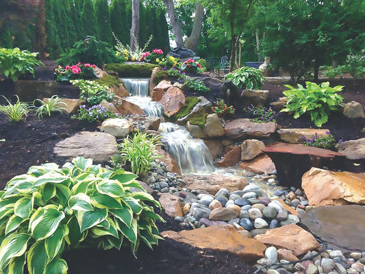 Blue Thumb Elite Medium 22" Cascading Falls Pondless Waterfall Kit