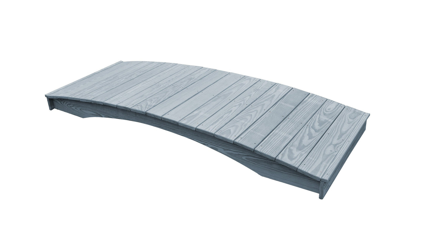 A&L Furniture Co. Western Red Cedar 3' x 10' Plank Garden Bridge