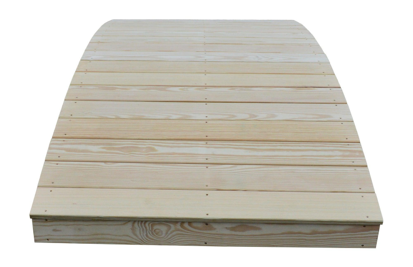A&L Furniture Co. Western Red Cedar 4' x 8' Plank Garden Bridge