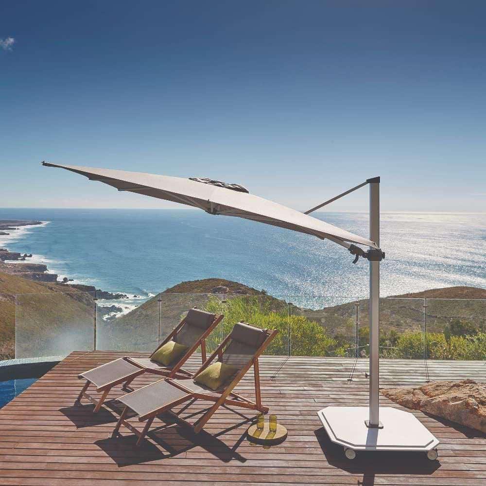 Jardinico JCP-301 Sidepost 10' Square Umbrella