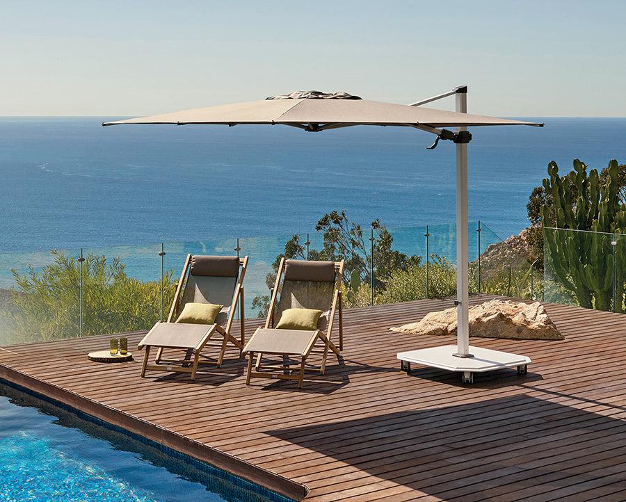 Jardinico JCP-301 Sidepost 10' Square Umbrella