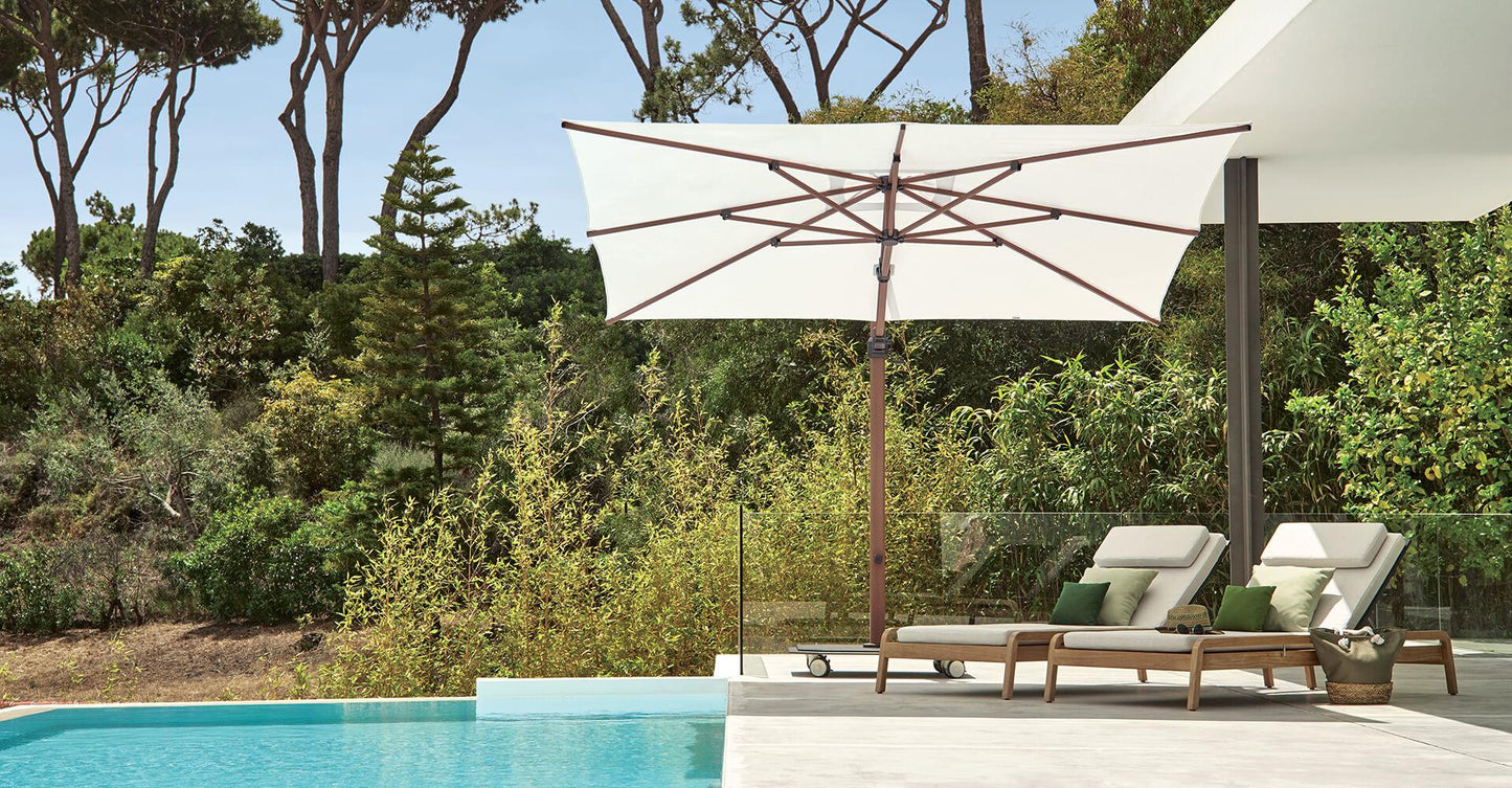 Jardinico JCP-301 Sidepost 10' Square Umbrella