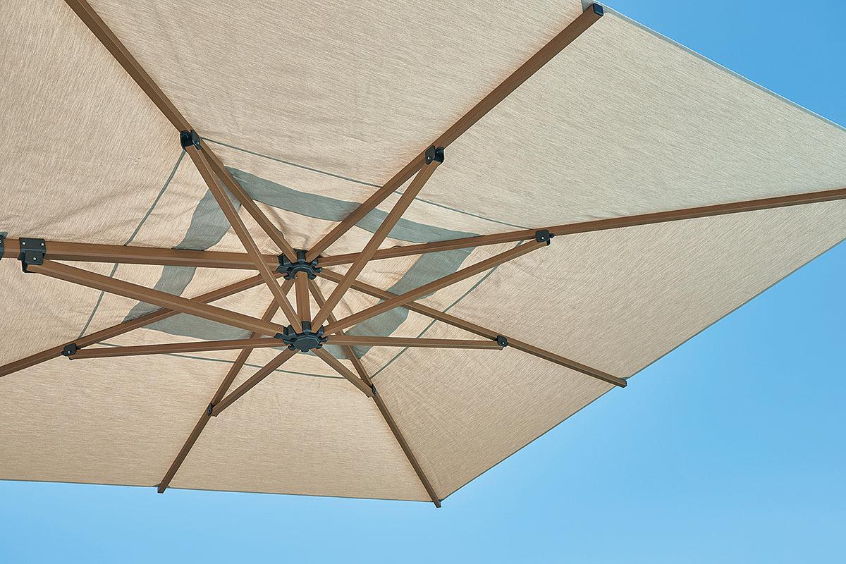 Jardinico JCP-401 Sidepost 10' x 14' Rectangular Umbrella