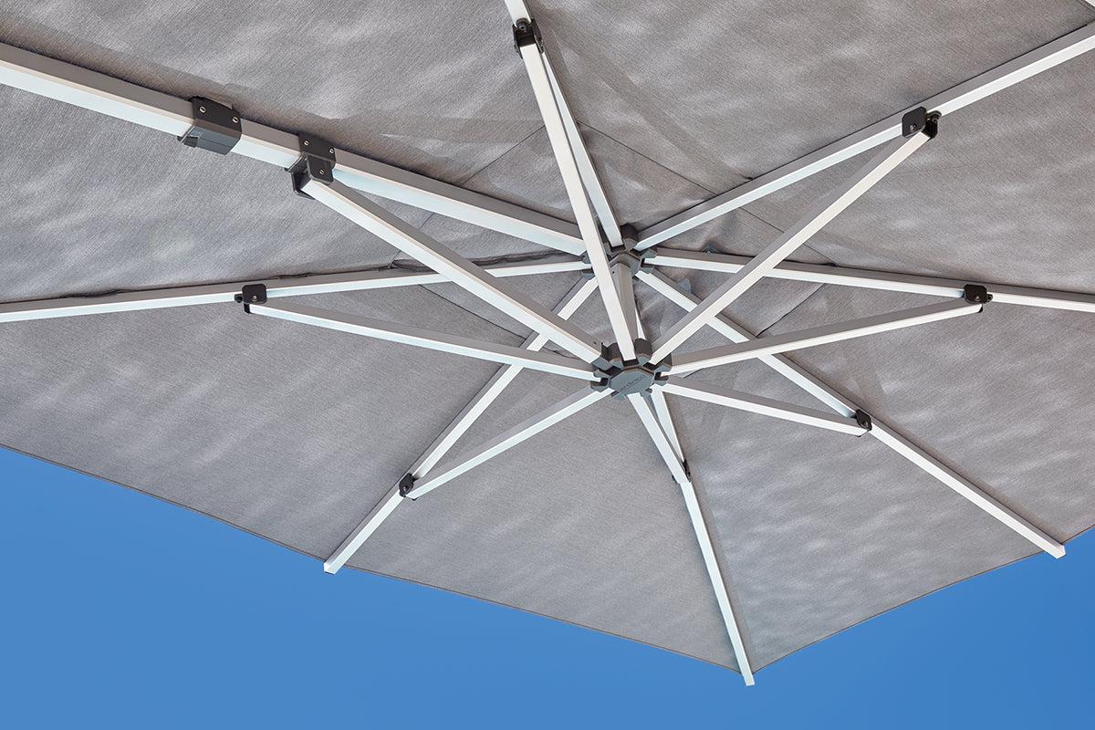 Jardinico JCP-401 Sidepost 10' x 14' Rectangular Umbrella