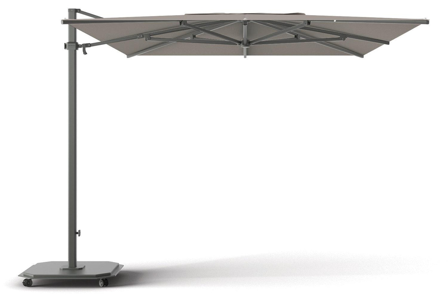 Jardinico JCP-401 Sidepost 10' x 14' Rectangular Umbrella