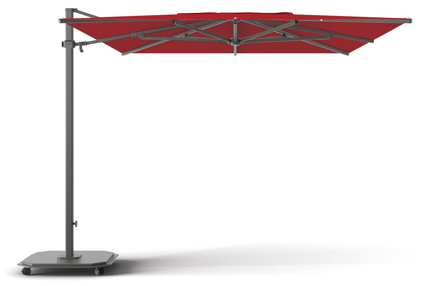 Jardinico JCP-401 Sidepost 10' x 14' Rectangular Umbrella