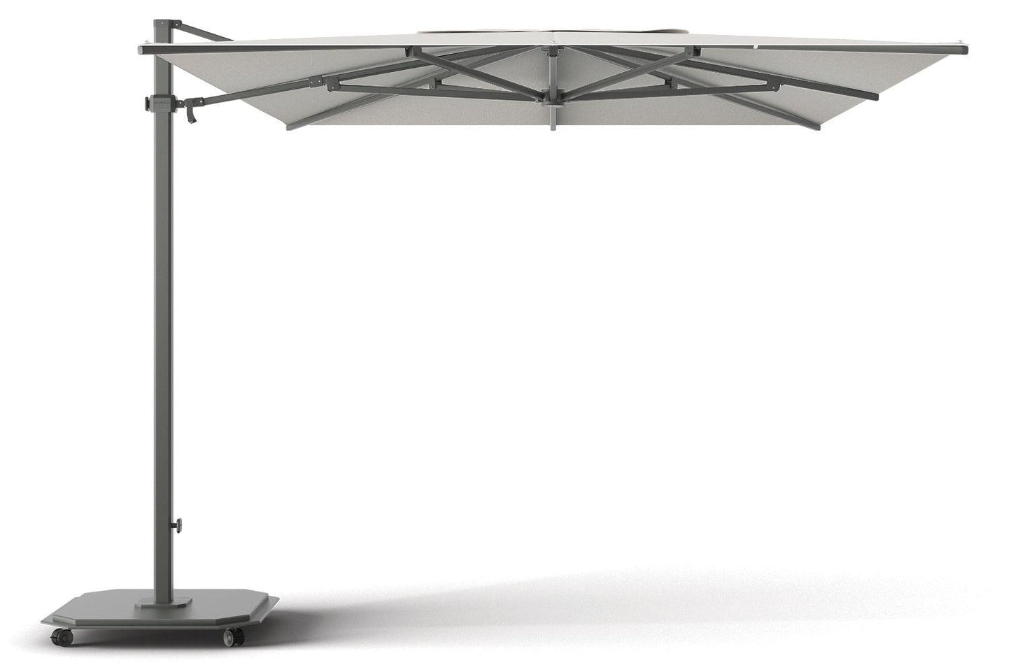 Jardinico JCP-401 Sidepost 10' x 14' Rectangular Umbrella