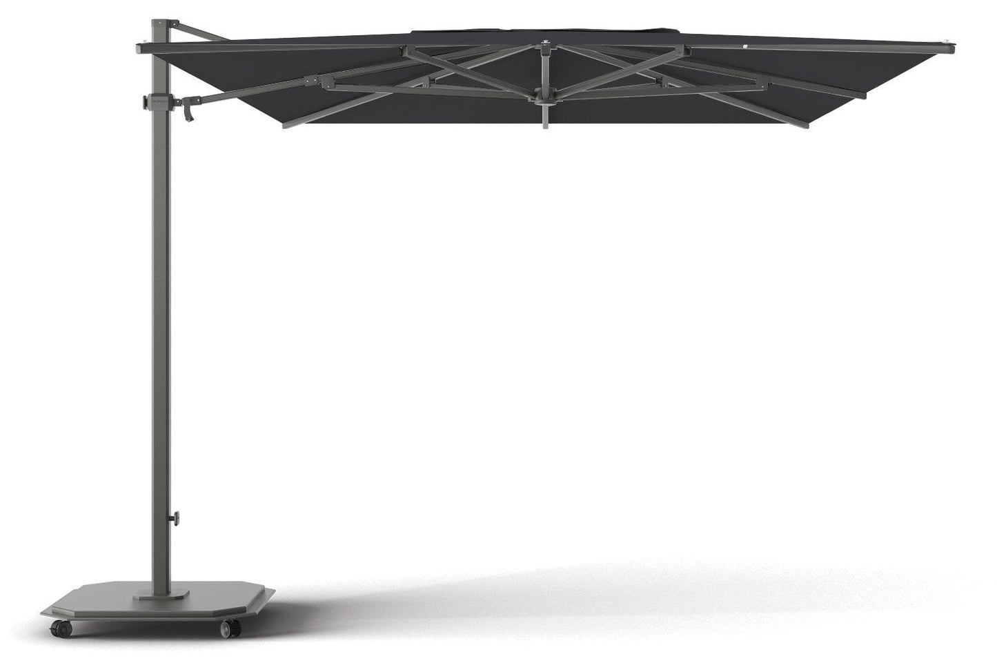 Jardinico JCP-401 Sidepost 10' x 14' Rectangular Umbrella