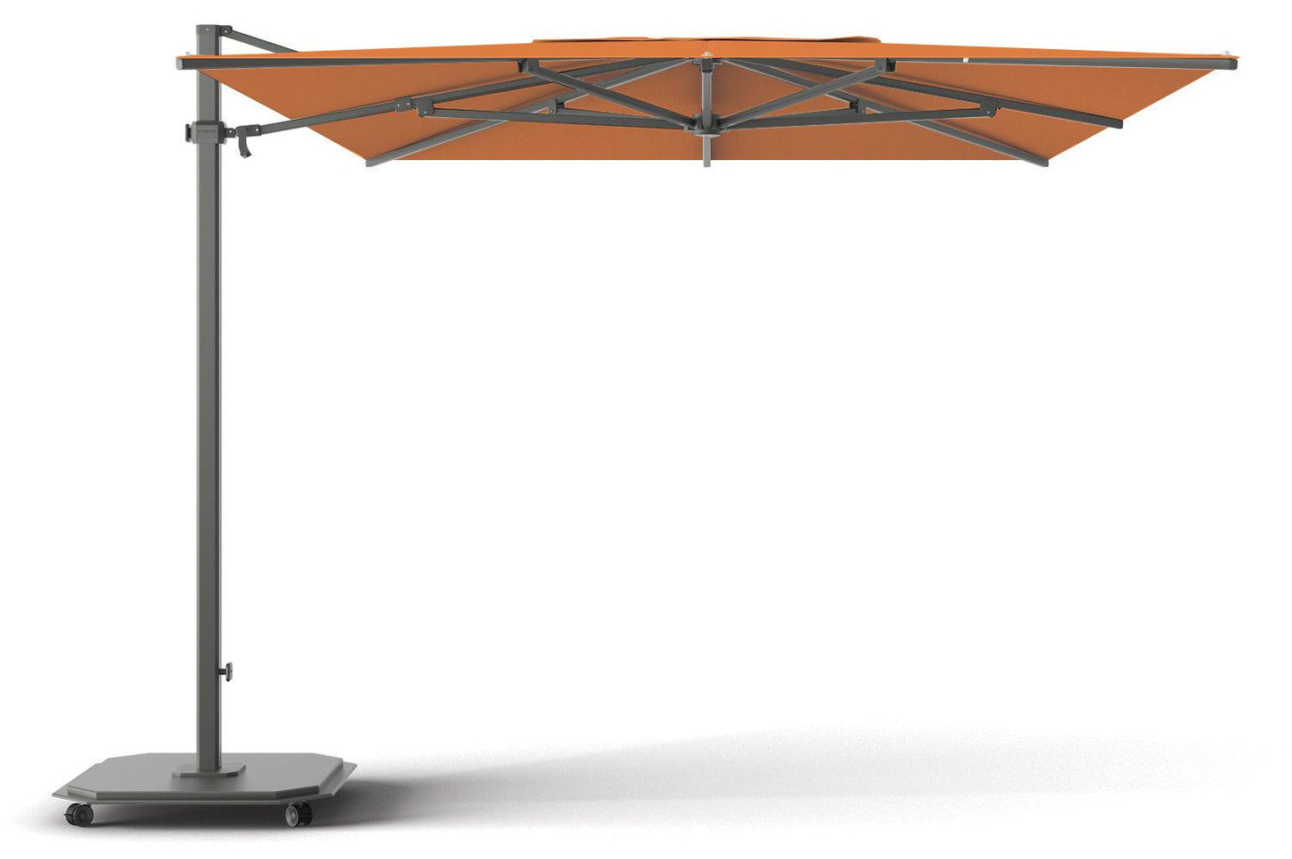 Jardinico JCP-401 Sidepost 10' x 14' Rectangular Umbrella