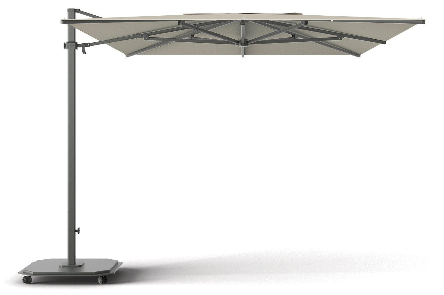 Jardinico JCP-401 Sidepost 10' x 14' Rectangular Umbrella