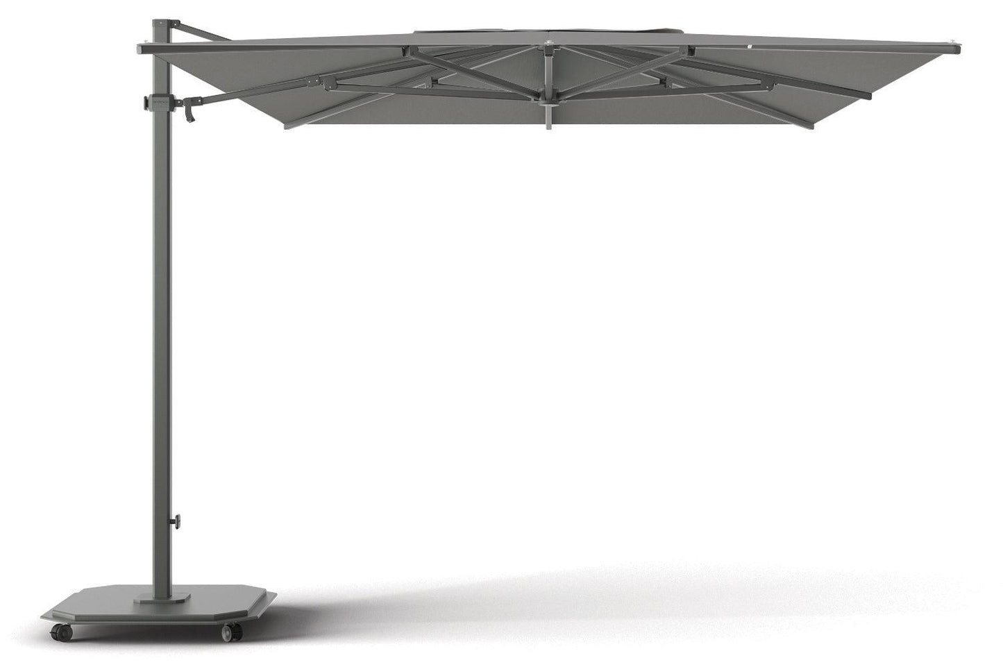 Jardinico JCP-401 Sidepost 10' x 14' Rectangular Umbrella