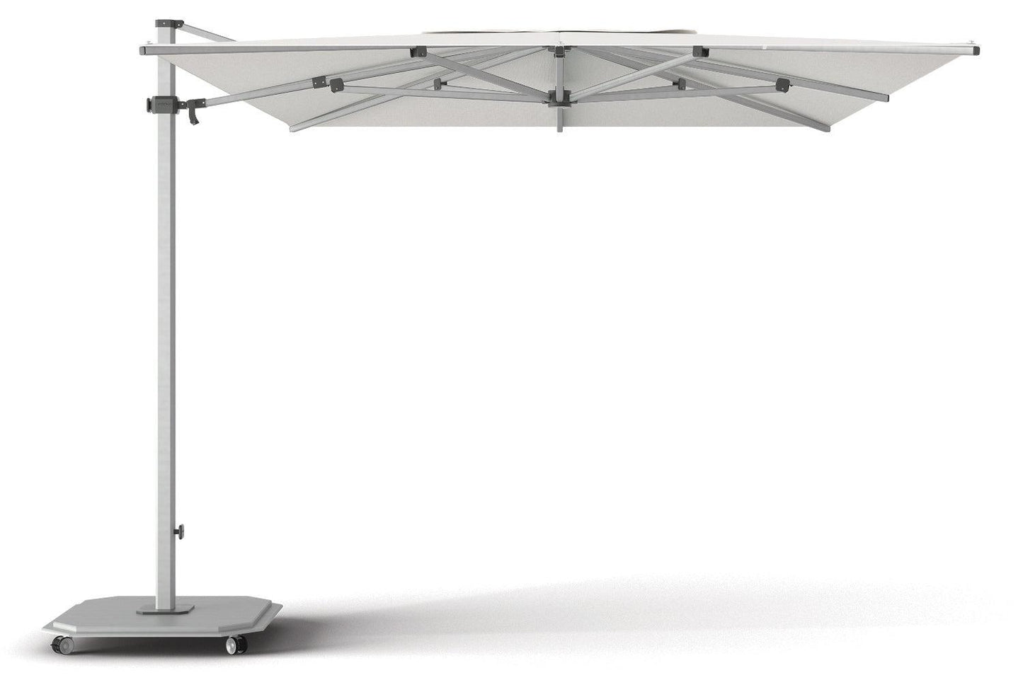 Jardinico JCP-401 Sidepost 10' x 14' Rectangular Umbrella