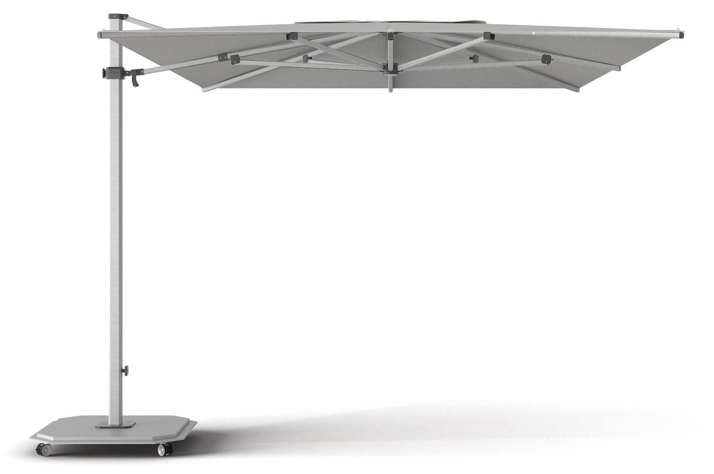 Jardinico JCP-401 Sidepost 10' x 14' Rectangular Umbrella