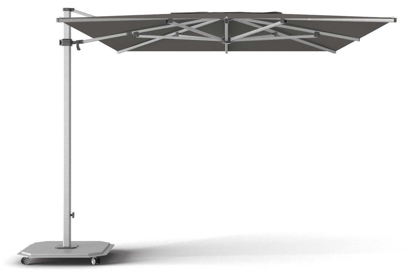 Jardinico JCP-401 Sidepost 10' x 14' Rectangular Umbrella