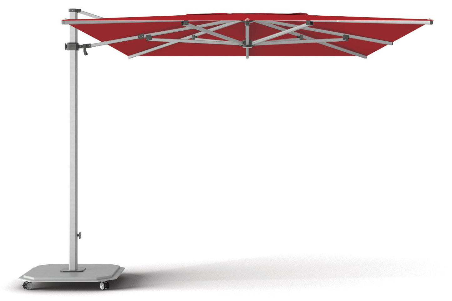 Jardinico JCP-401 Sidepost 10' x 14' Rectangular Umbrella