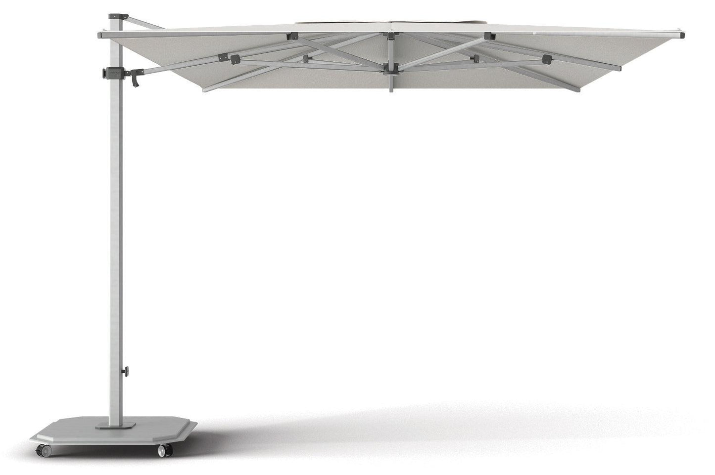 Jardinico JCP-401 Sidepost 10' x 14' Rectangular Umbrella