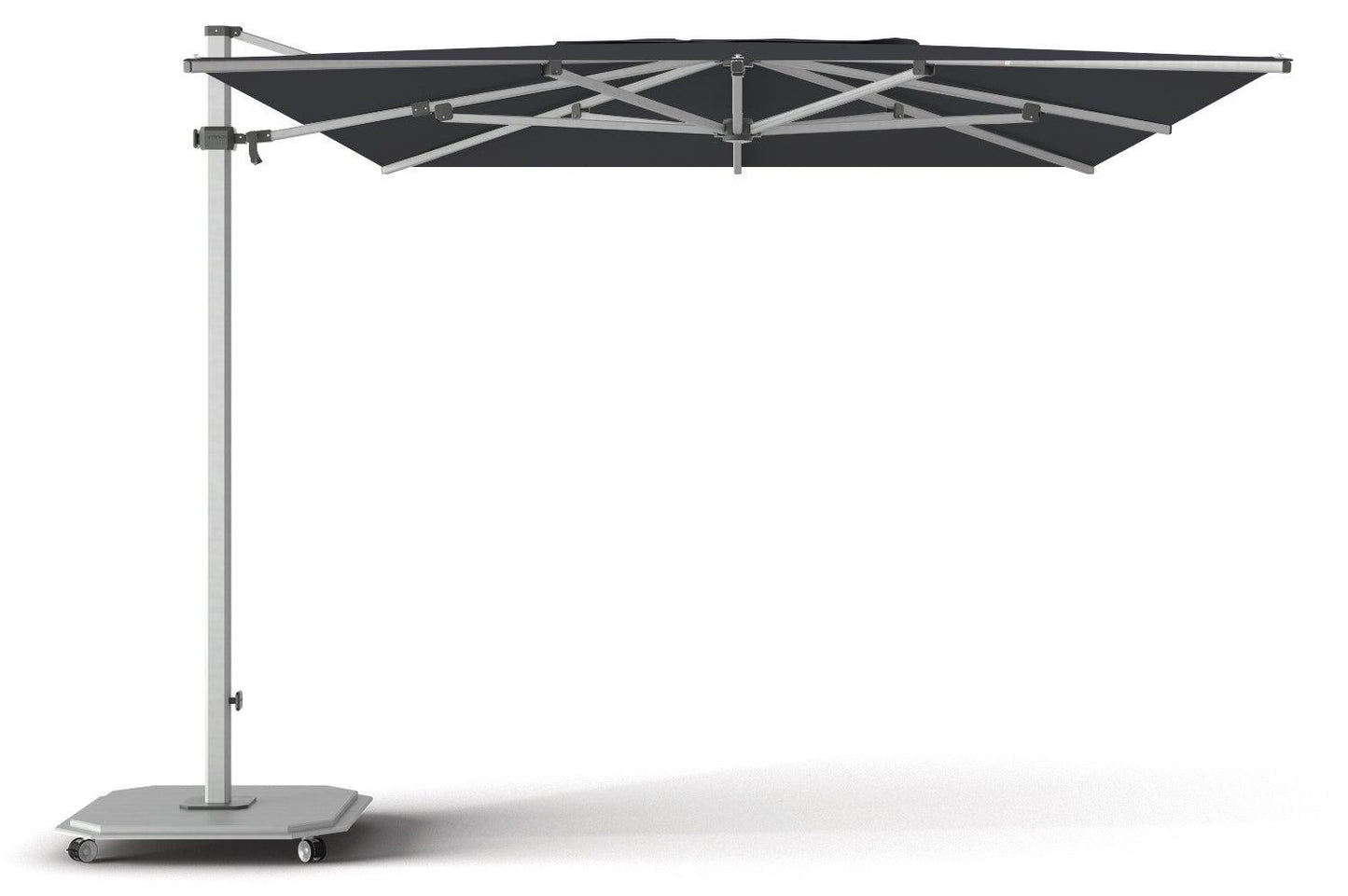 Jardinico JCP-401 Sidepost 10' x 14' Rectangular Umbrella