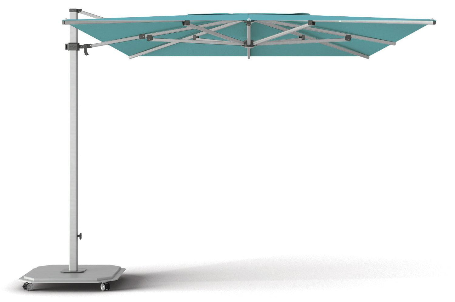 Jardinico JCP-401 Sidepost 10' x 14' Rectangular Umbrella