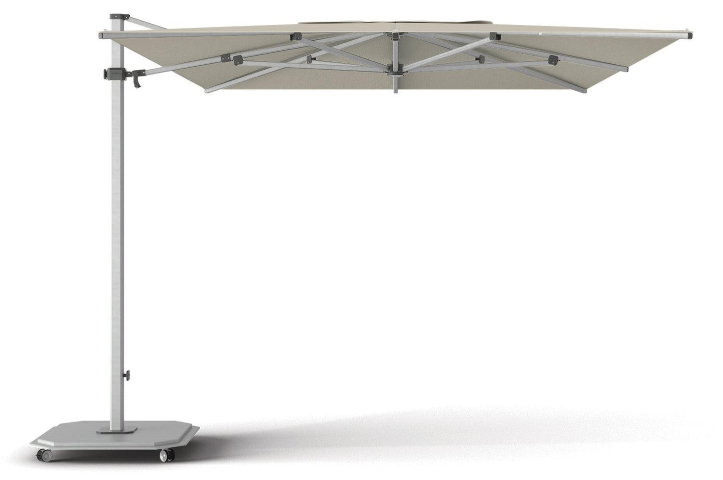 Jardinico JCP-401 Sidepost 10' x 14' Rectangular Umbrella