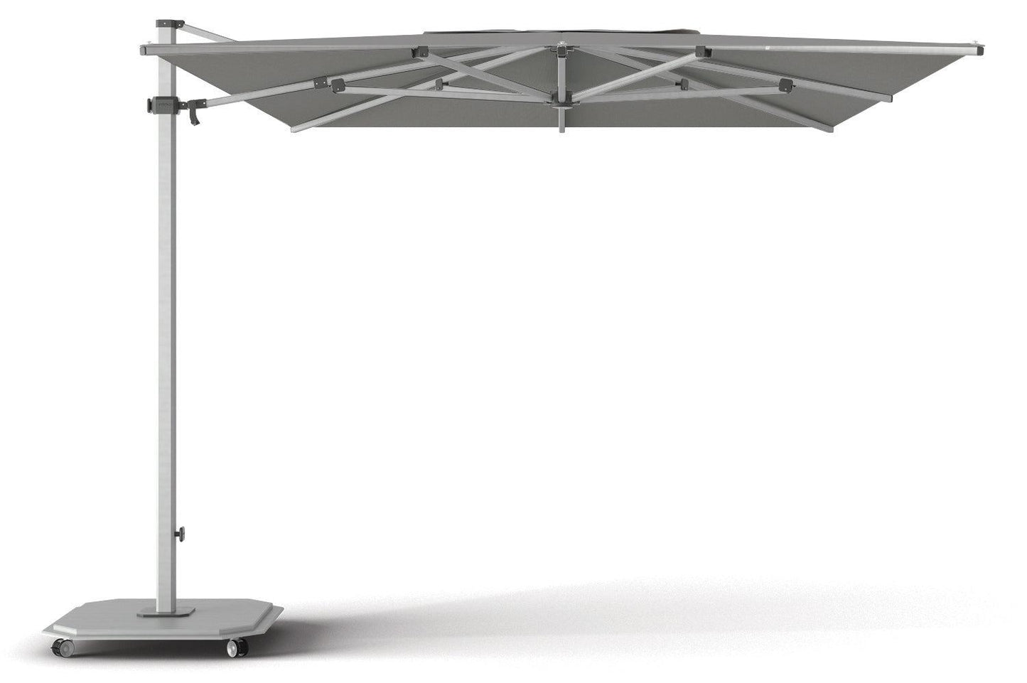Jardinico JCP-401 Sidepost 10' x 14' Rectangular Umbrella