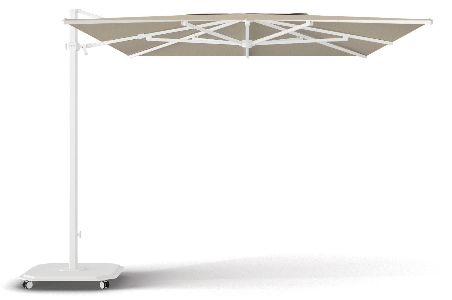 Jardinico JCP-401 Sidepost 10' x 14' Rectangular Umbrella