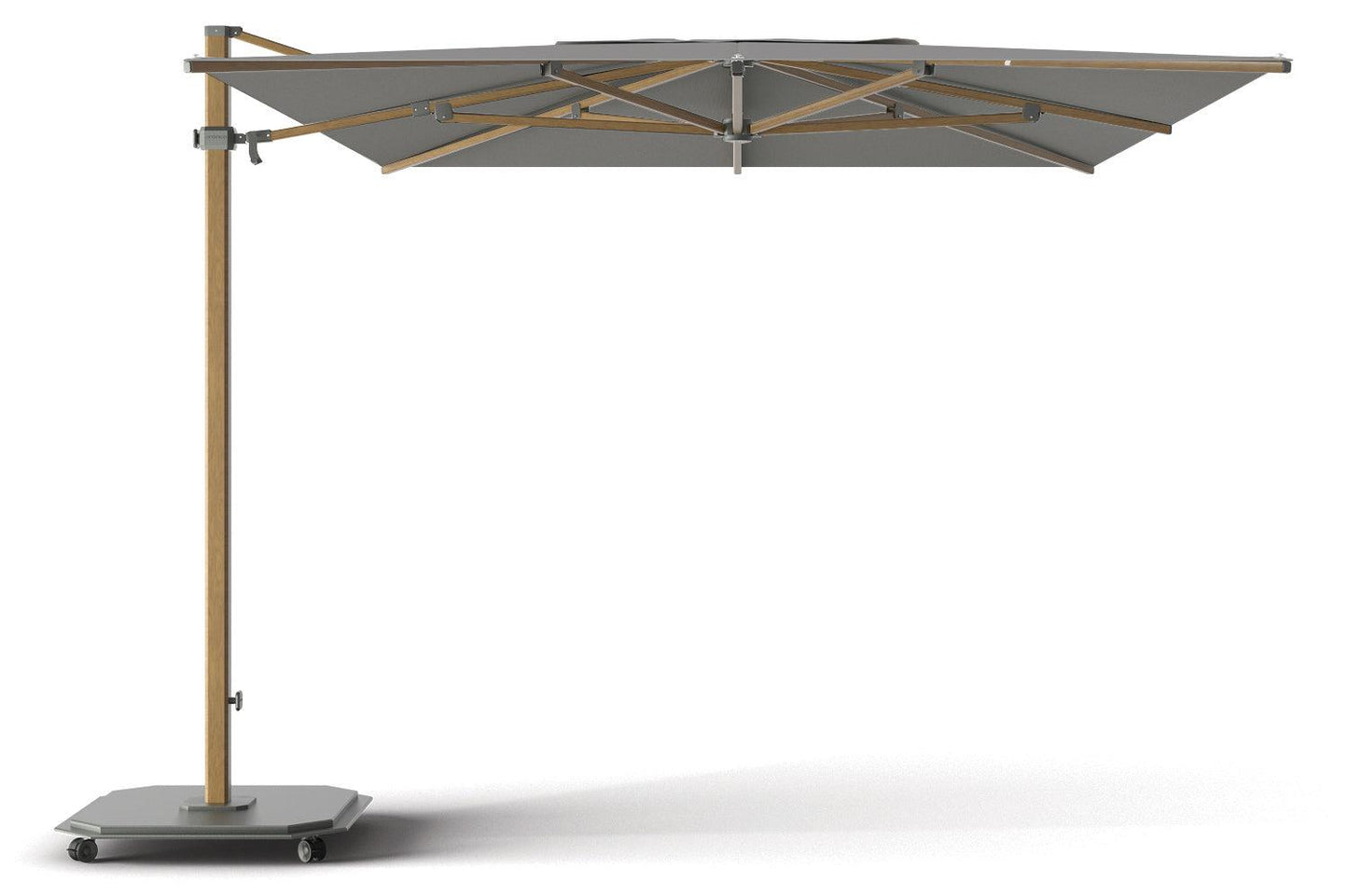Jardinico JCP-401 Sidepost 10' x 14' Rectangular Umbrella