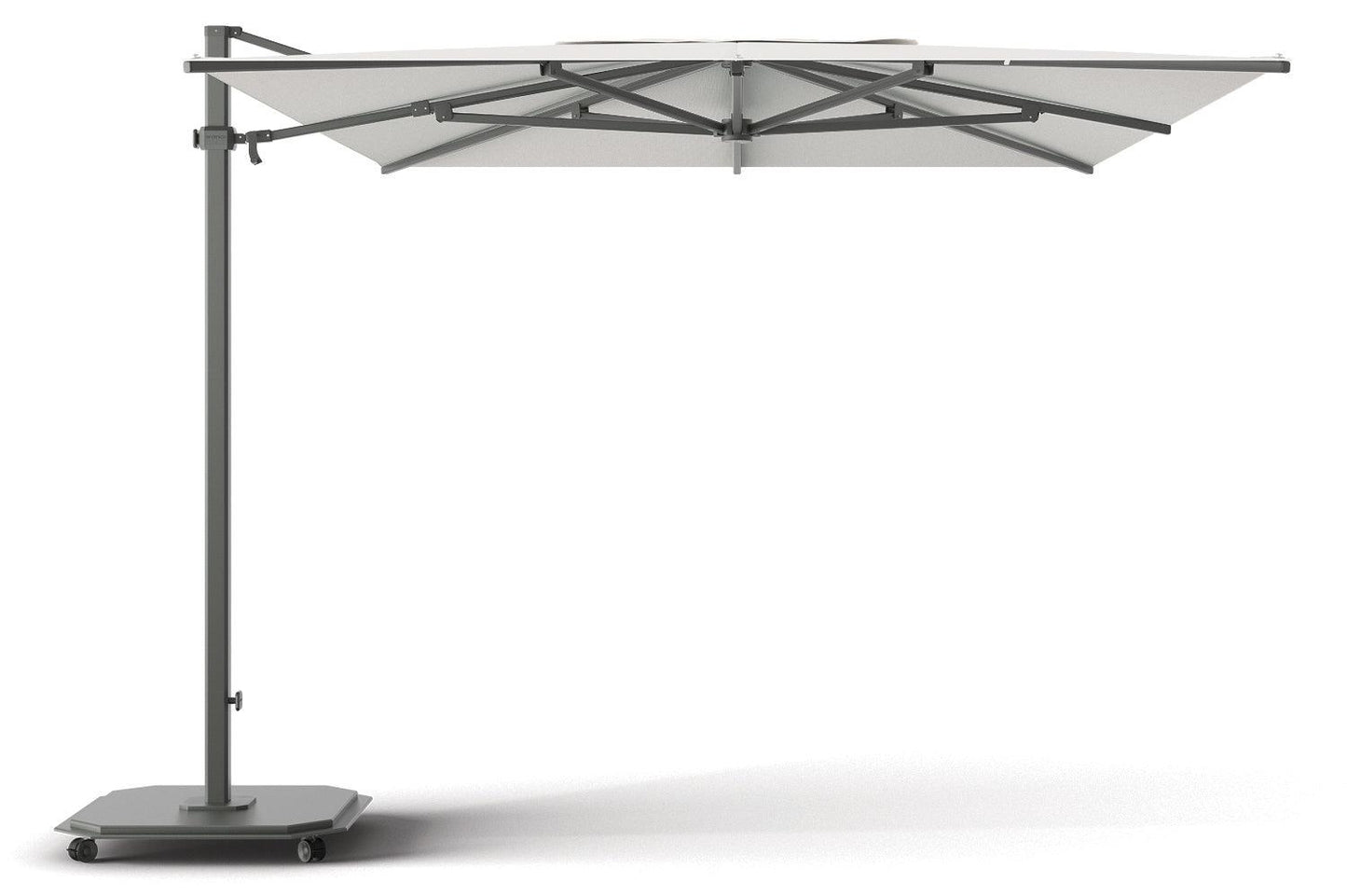 Jardinico JCP-401 Sidepost 10' x 14' Rectangular Umbrella