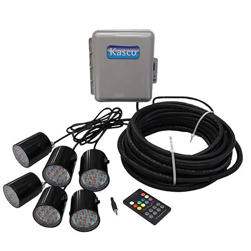 Kasco WaterGlow RGB LED Lighting for 2&3 HP Fountains 50 ft. Cord