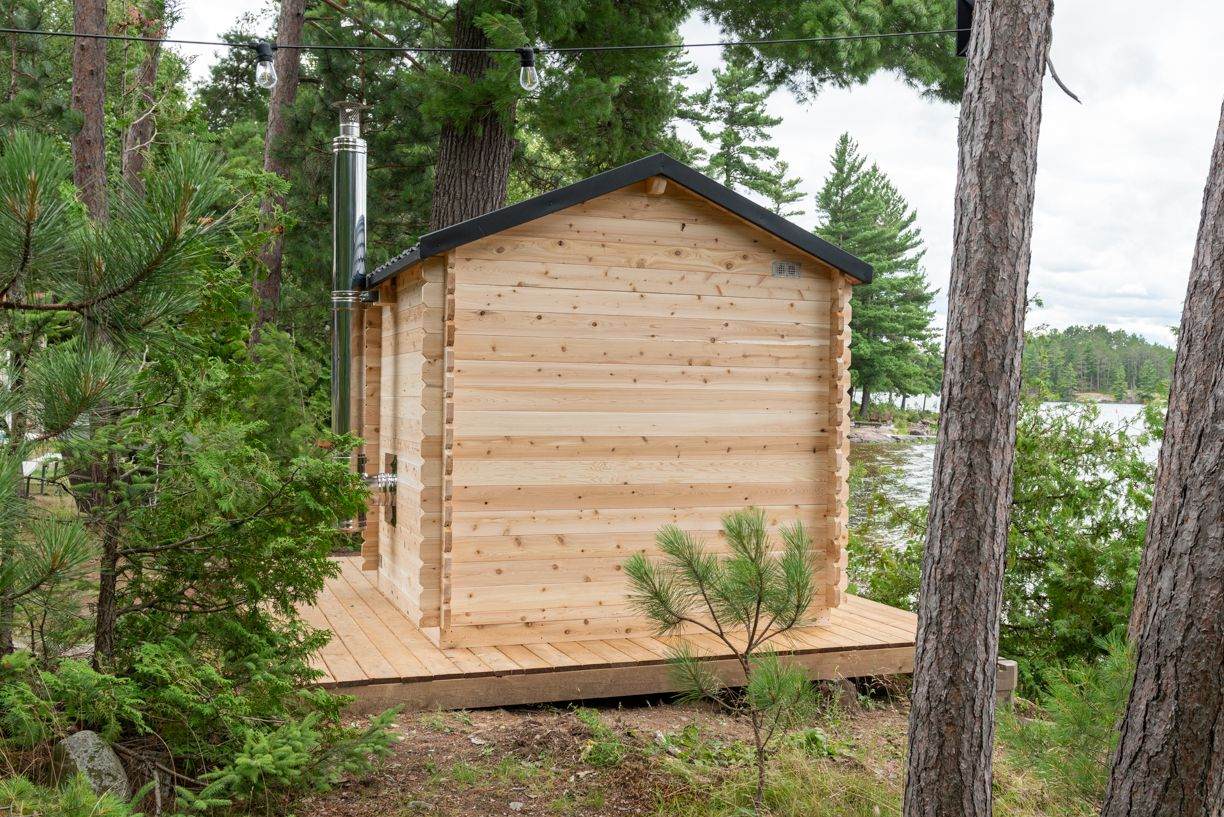 6 Person Cabin Sauna - Georgian