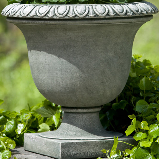 Campania Litchfield Egg & Dart Urn Garden Planter